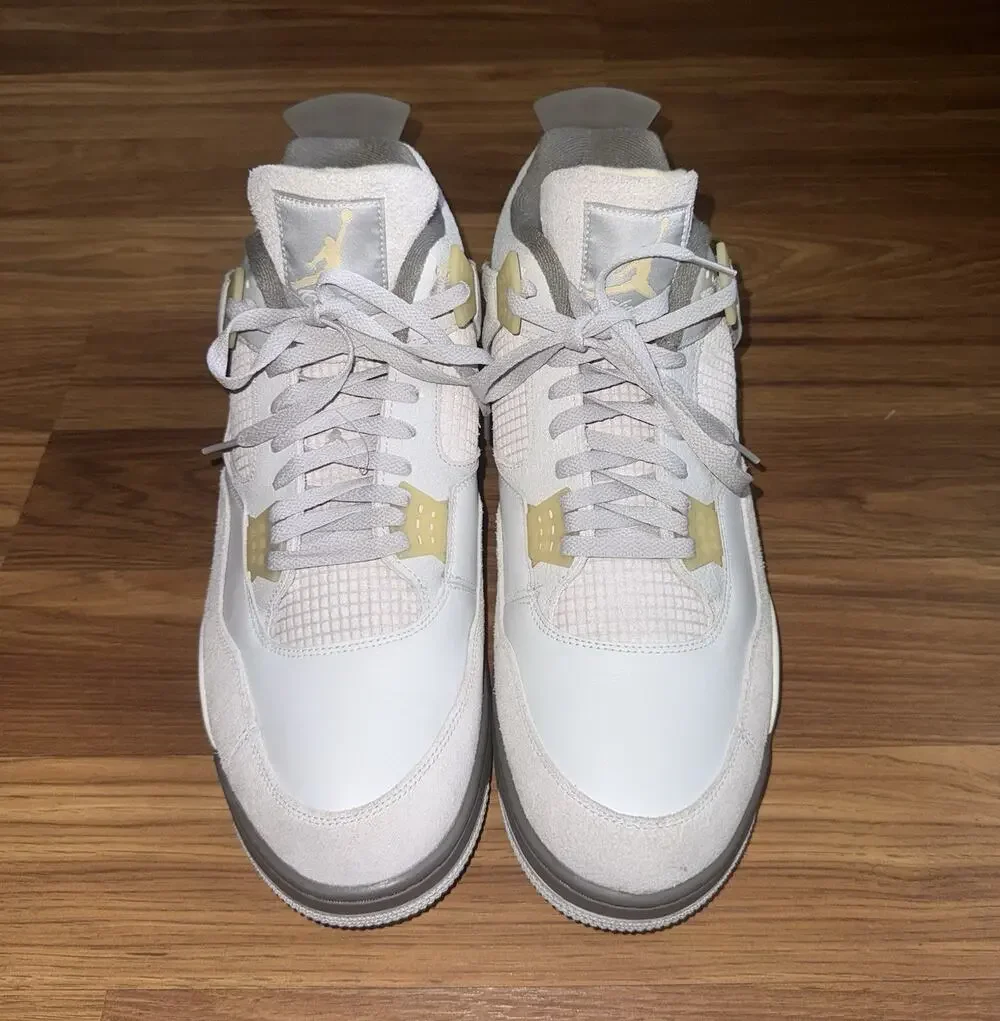NIKE AIR JORDAN 4 RETRO SE CRAFT PHOTON DUST GREY-VANILLA Size 18 DV3742-021